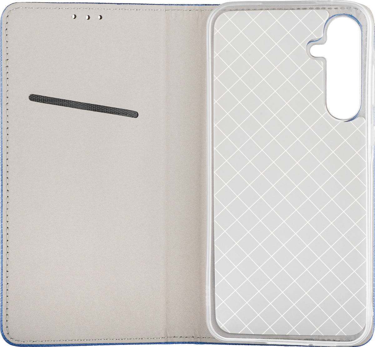 Case for Oppo A6x, OEM, Smart Magnet, Navy Blue