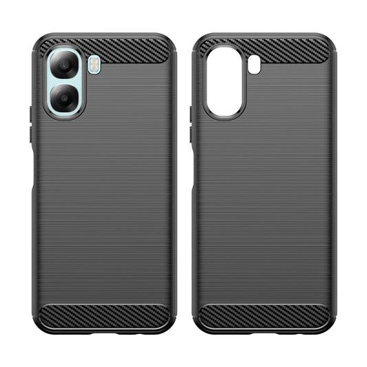 Case for Oppo A6x 4G / A6x, Techsuit, Carbon, Black