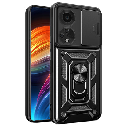 Θήκη για Oppo A98, Techsuit, CamShield, Μαύρη