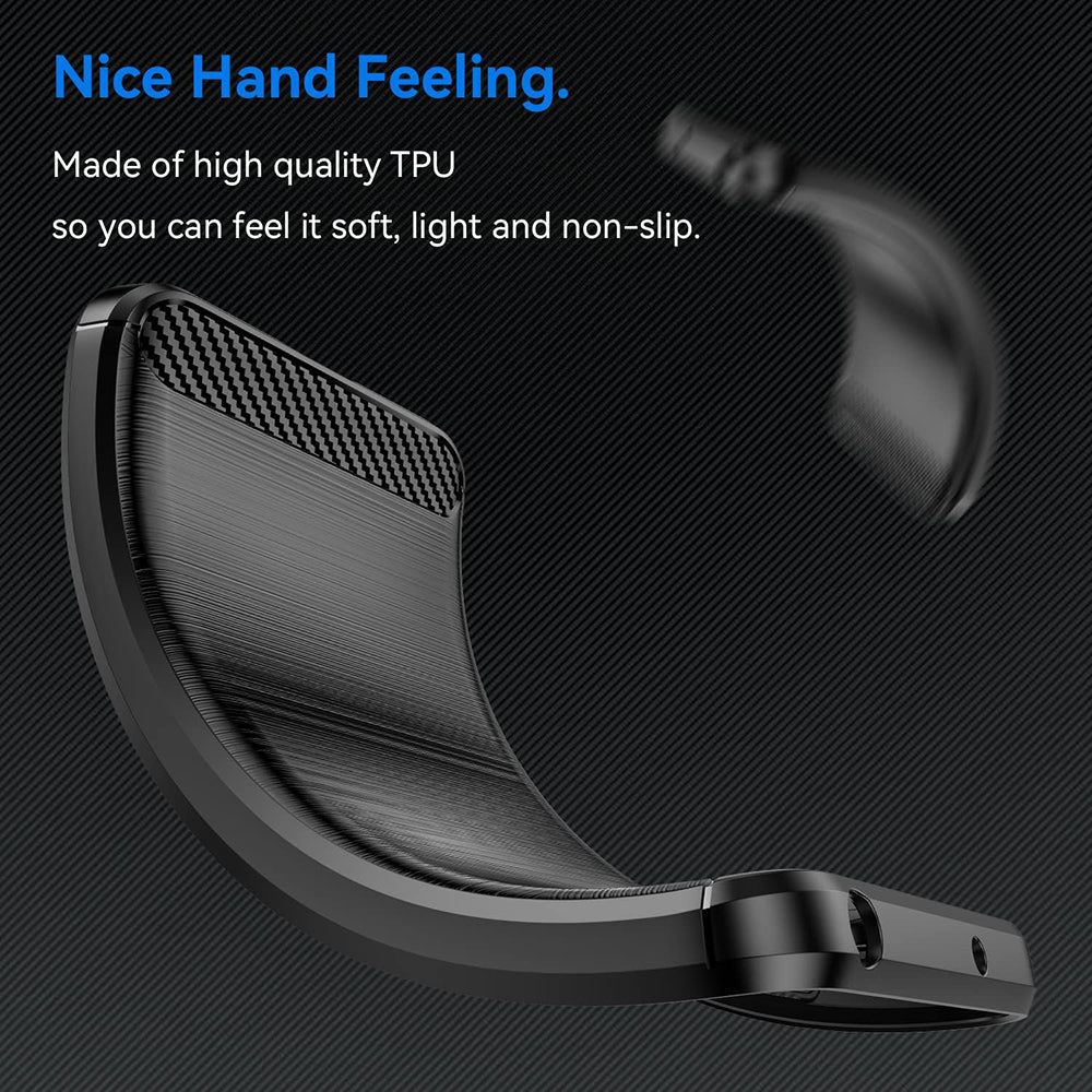 Case for Oppo A98, Techsuit, Carbon, Black
