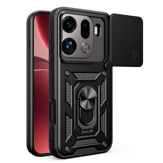 Θήκη για Oppo Find X9 Pro, Techsuit, CamShield, Μαύρη
