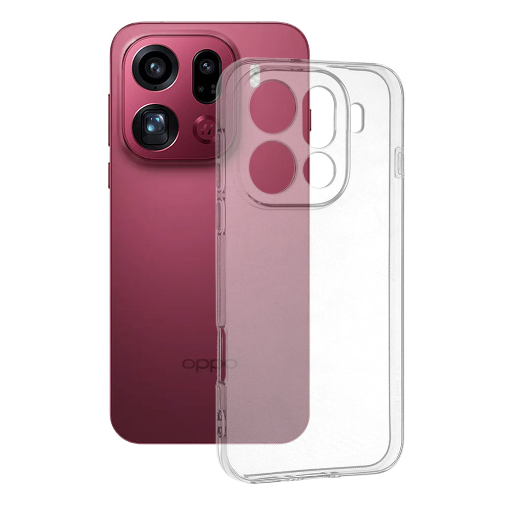 Θήκη για Oppo Find X9 Pro, Techsuit, Διαφανής, Σαφής