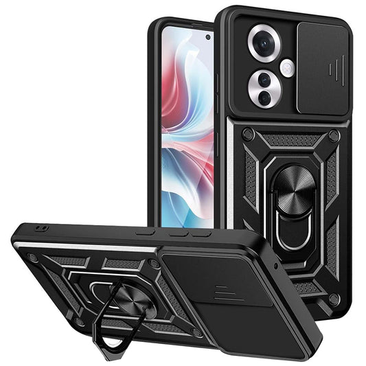 Θήκη για Oppo Reno11 F, Techsuit, CamShield, Μαύρο
