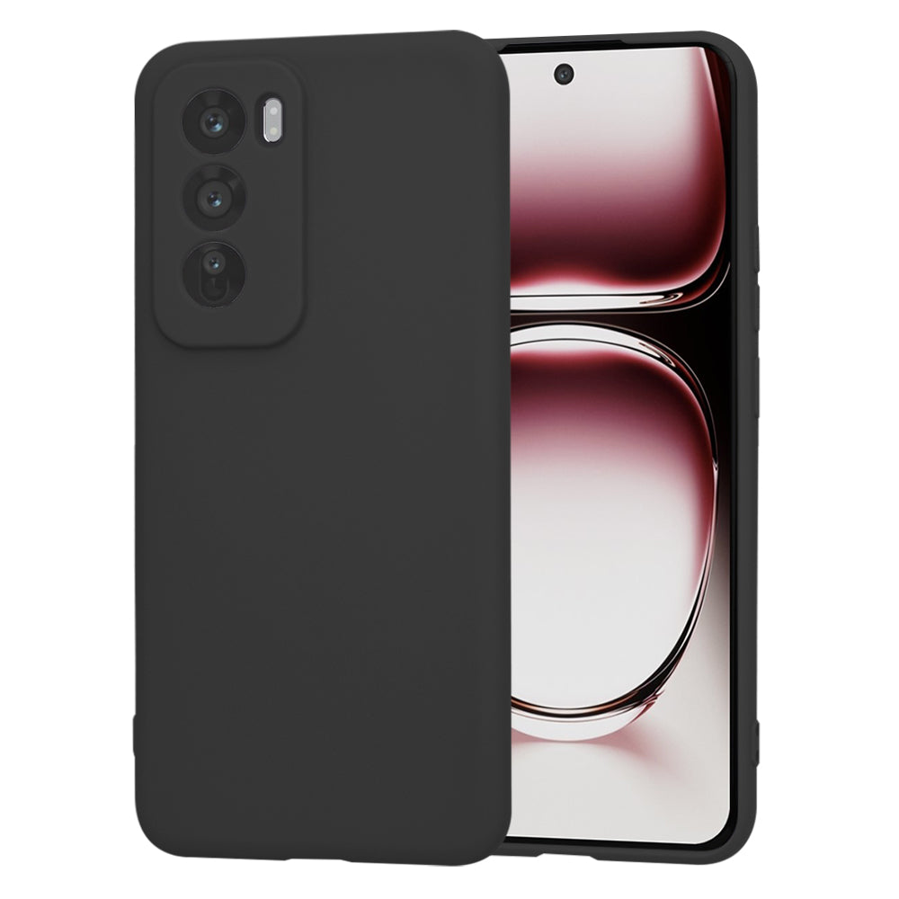 Case for Oppo Reno12 Pro, Techsuit, SoftFlex, Black