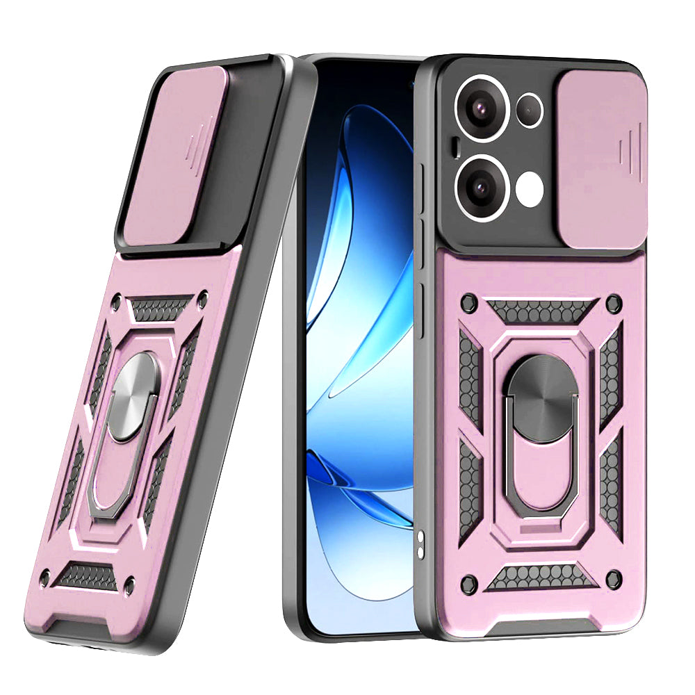 Case for Oppo Reno13, Techsuit, CamShield, Pink