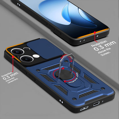 Case for Oppo Reno13, Techsuit, CamShield, Green