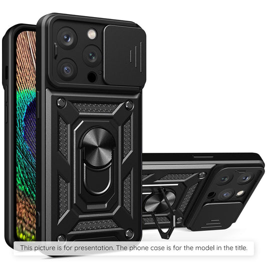 Case for Oppo Reno14 F, Techsuit, CamShield, Black