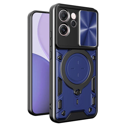 Case for Oppo Reno14 FS 5G / Reno14 F, Techsuit, CamGuard Pro, Blue