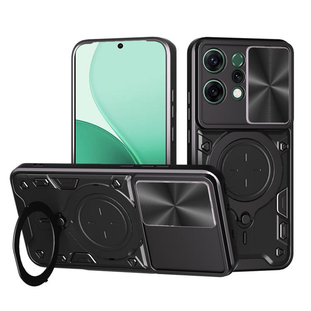 Case for Oppo Reno14, Techsuit, CamGuard Pro, Black