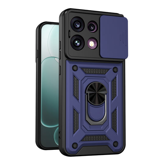 Θήκη για Oppo Reno16 F / Reno16 FS, Techsuit, CamShield, Μπλε