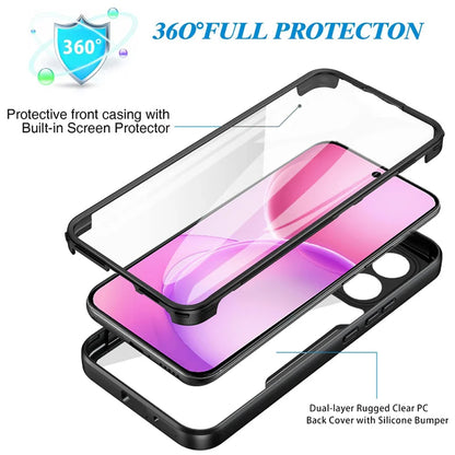 Case for Oppo Reno16 F / Reno16 FS, Techsuit, ColorVerse 360, Pink