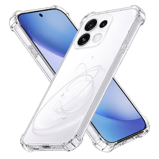 Θήκη για Oppo Reno16 Pro, Techsuit, Ανθεκτική σε Κρούσεις Διαφανής, Διάφανη
