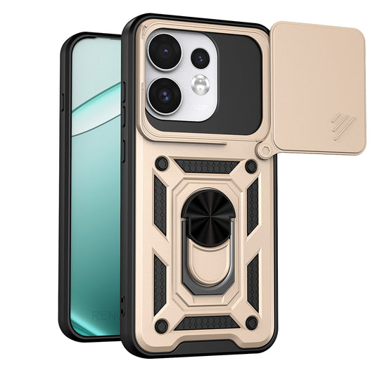 Θήκη για Oppo Reno16 / Reno16 Pro, Techsuit, CamShield, Χρυσή