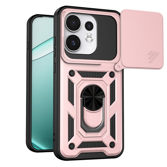 Θήκη για Oppo Reno16 / Reno16 Pro, Techsuit, CamShield, Ροζ Χρυσό