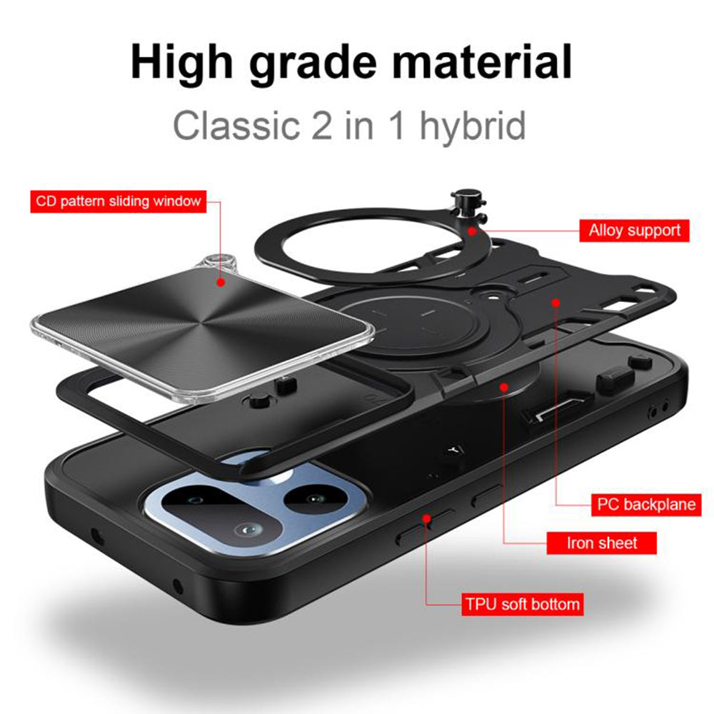 Θήκη για Realme 16 Pro+, Techsuit, CamGuard Pro, Μπλε
