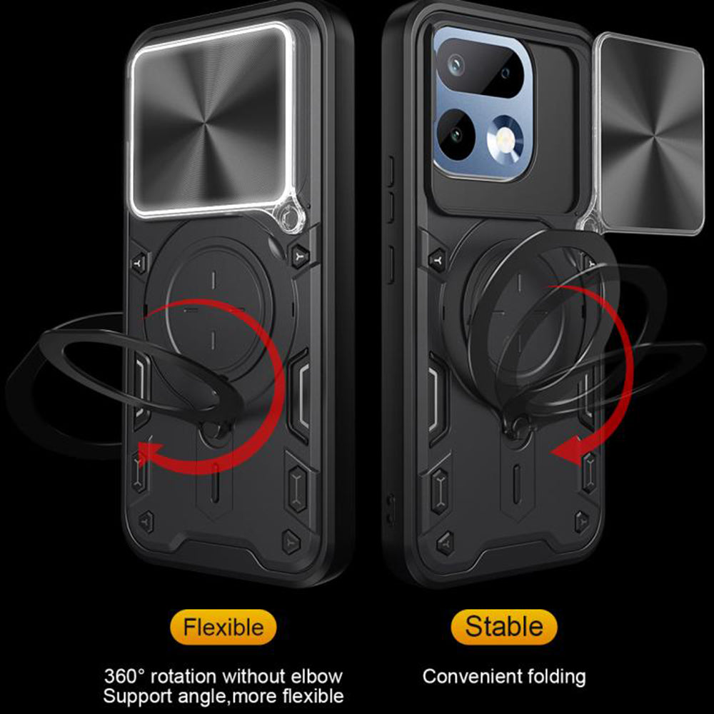 Θήκη για Realme 16 Pro+, Techsuit, CamGuard Pro, Μπλε