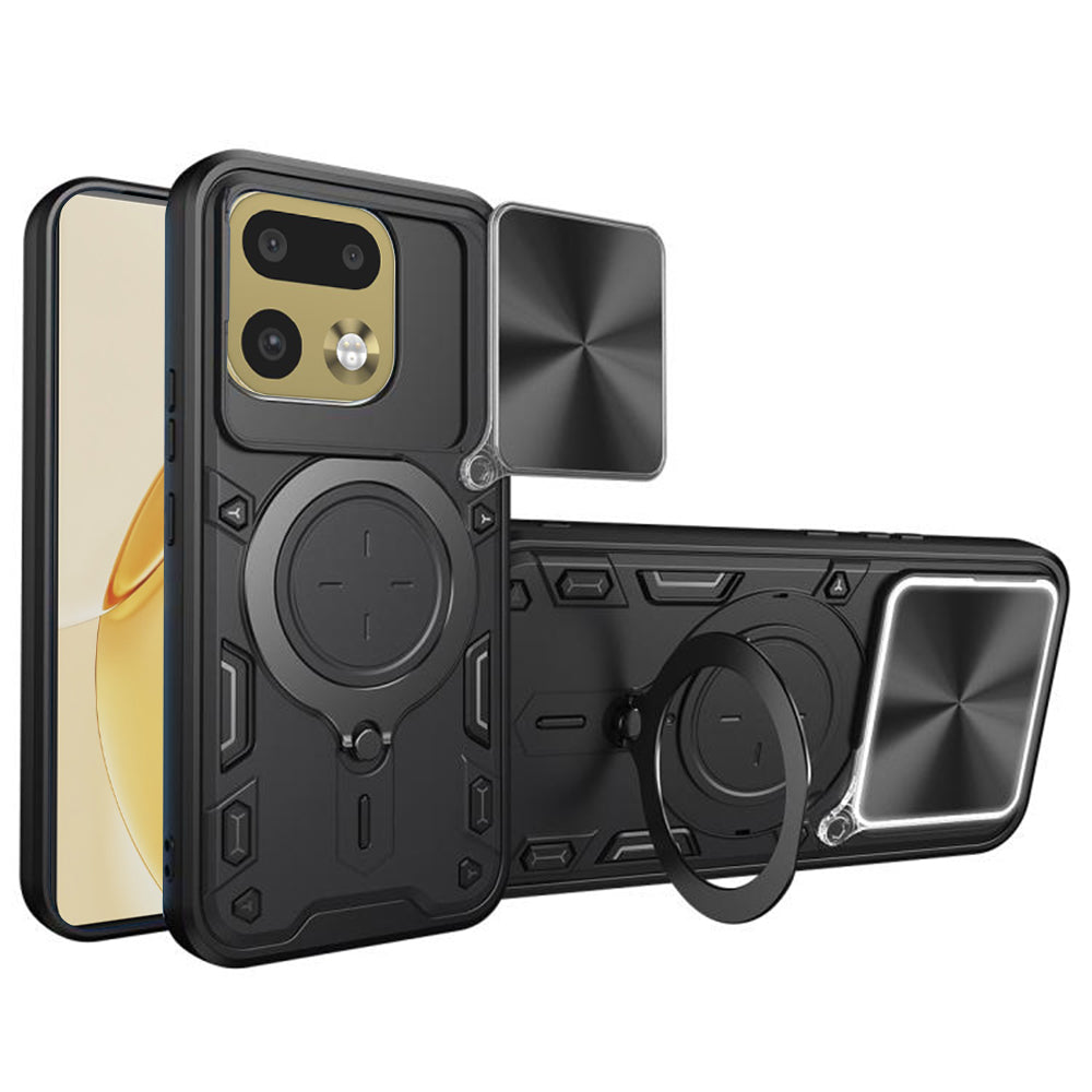 Θήκη για Realme 16 Pro+, Techsuit, CamGuard Pro, Μαύρο