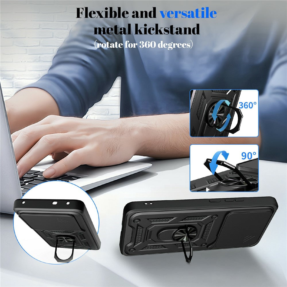 Θήκη για Realme 16 Pro+, Techsuit, CamShield, Μαύρη