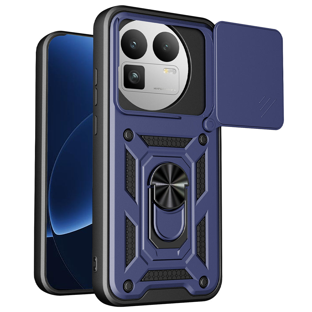 Θήκη για Realme GT 8 Pro, Techsuit, CamShield Στρογγυλή Εγκοπή Κάμερας, Μπλε