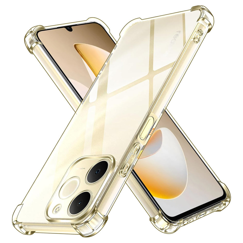 Θήκη για Realme Note 70T, Techsuit, Shockproof Clear, Διαφανής