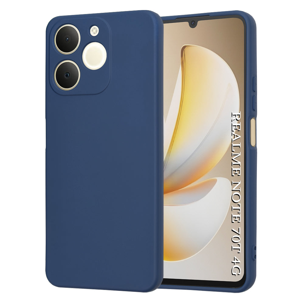 Θήκη για Realme Note 70T, Techsuit, SoftFlex, Μπλε Ναυτικό