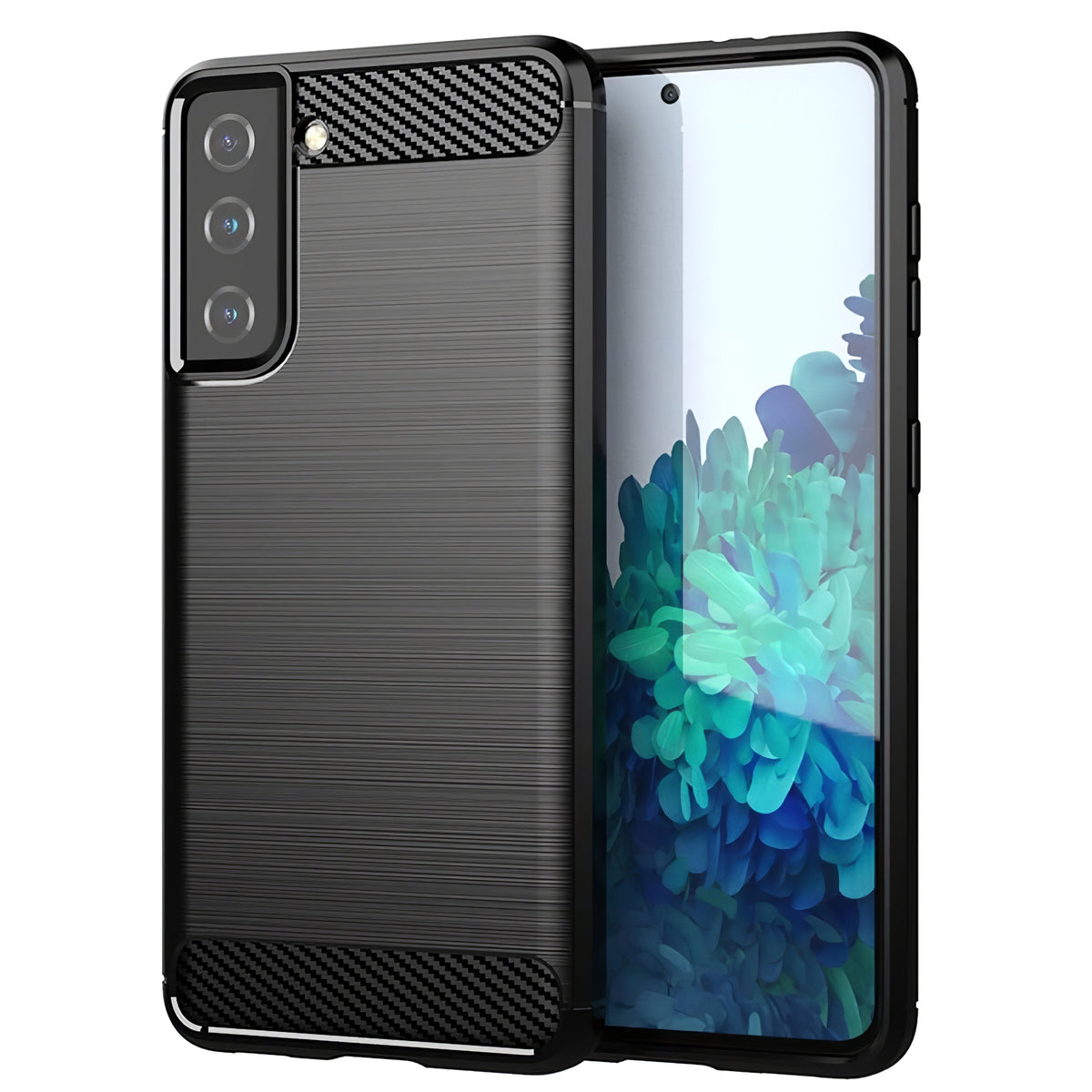 Case for Samsung Galaxy S21+ 5G G996, OEM, Carbon, Black