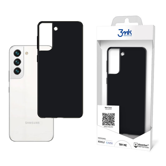 Case for Samsung Galaxy S22 5G S901, 3MK, Matte Black