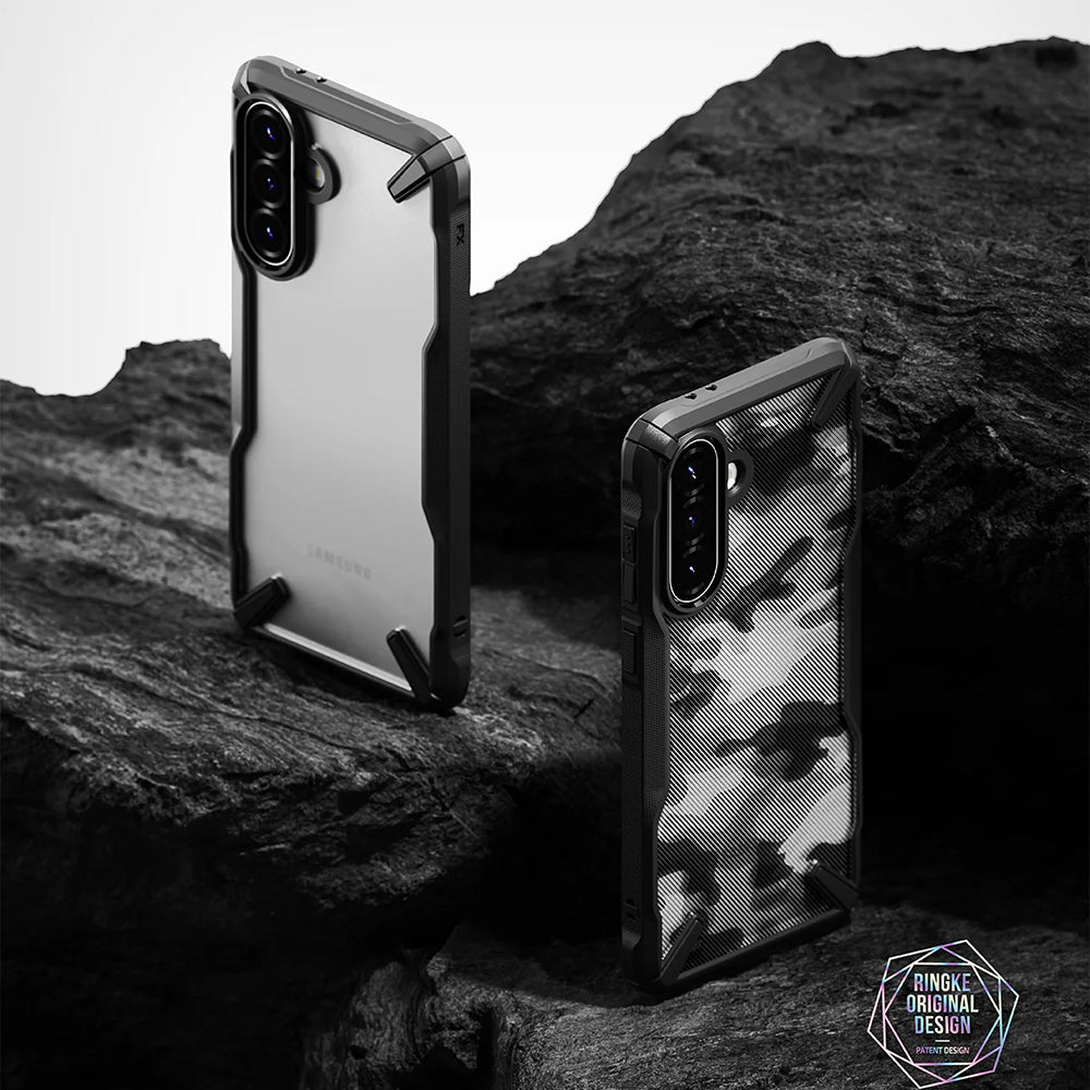 Case for Samsung Galaxy A56 A566 / A36 A366, Ringke, Fusion X Camo, Black