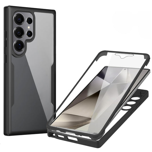 Case for Samsung Galaxy S25 Ultra S938, Techsuit, ColorVerse 360, Black