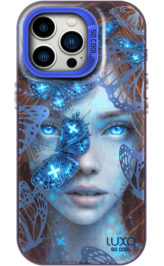 Case for Samsung Galaxy S26 S942, LUXO So CooL, ArcadiA Butterfly Girl, Multicolor