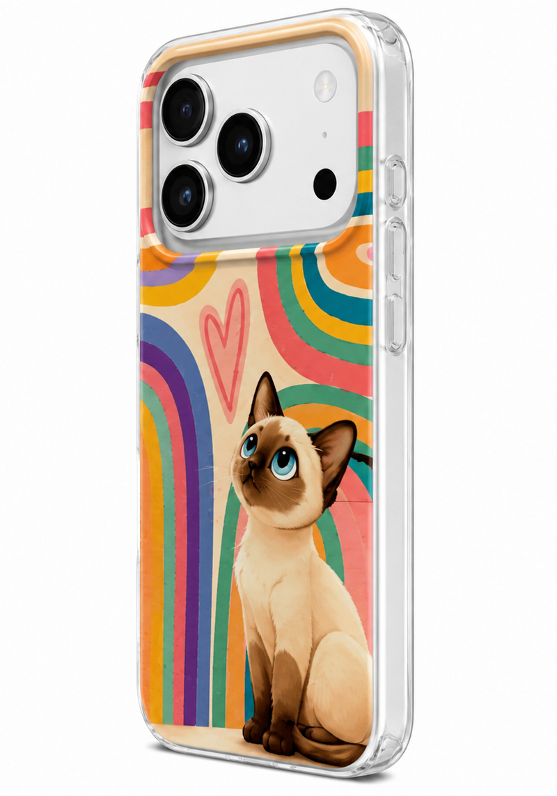 Θήκη για Samsung Galaxy A07 5G A076 / A07 4G A075, Perfect Case, Dreamora Kitty, Πολύχρωμο