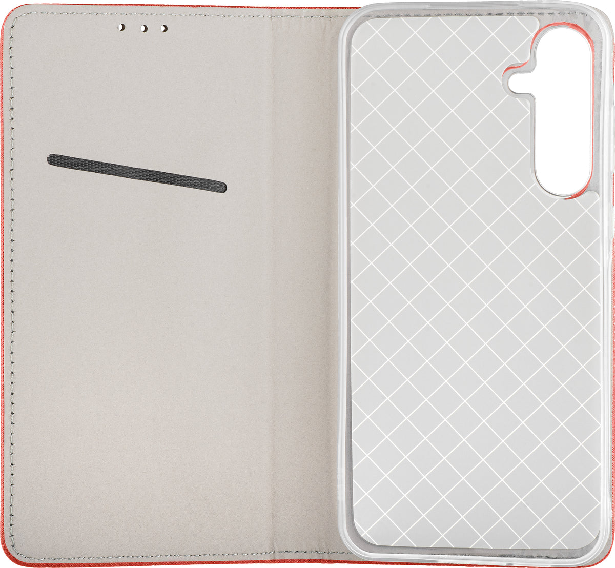 Case for Samsung Galaxy A37 5G, OEM, Smart Magnet, Red
