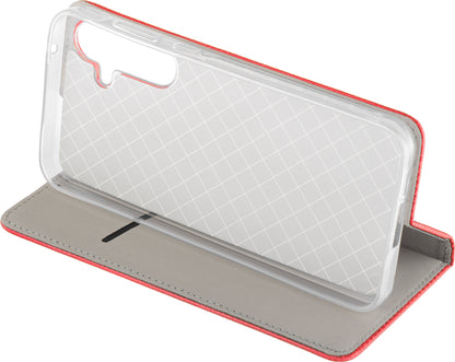 Case for Samsung Galaxy A15 5G A156 / A15 A155, OEM, Smart Magnet, Red