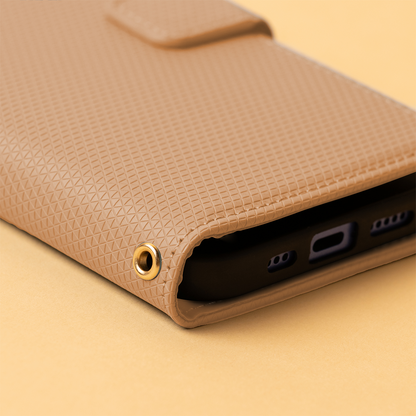 Case for Samsung Galaxy A37 5G, OEM, Smart Triangle, Brown