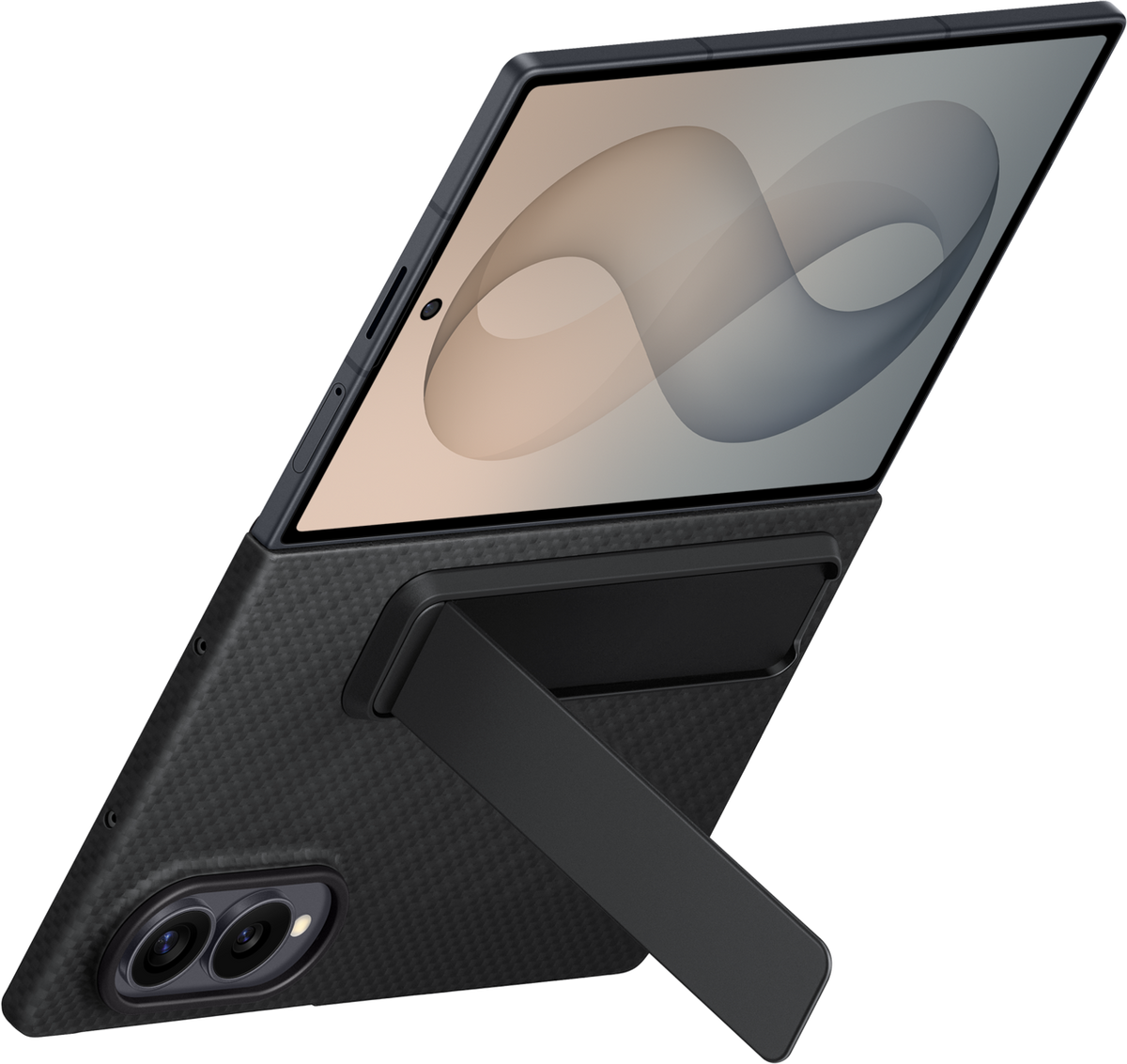 Case for Samsung Galaxy Z Fold8 F971, Carbon Standing, Black EF-XF971SBEGWW