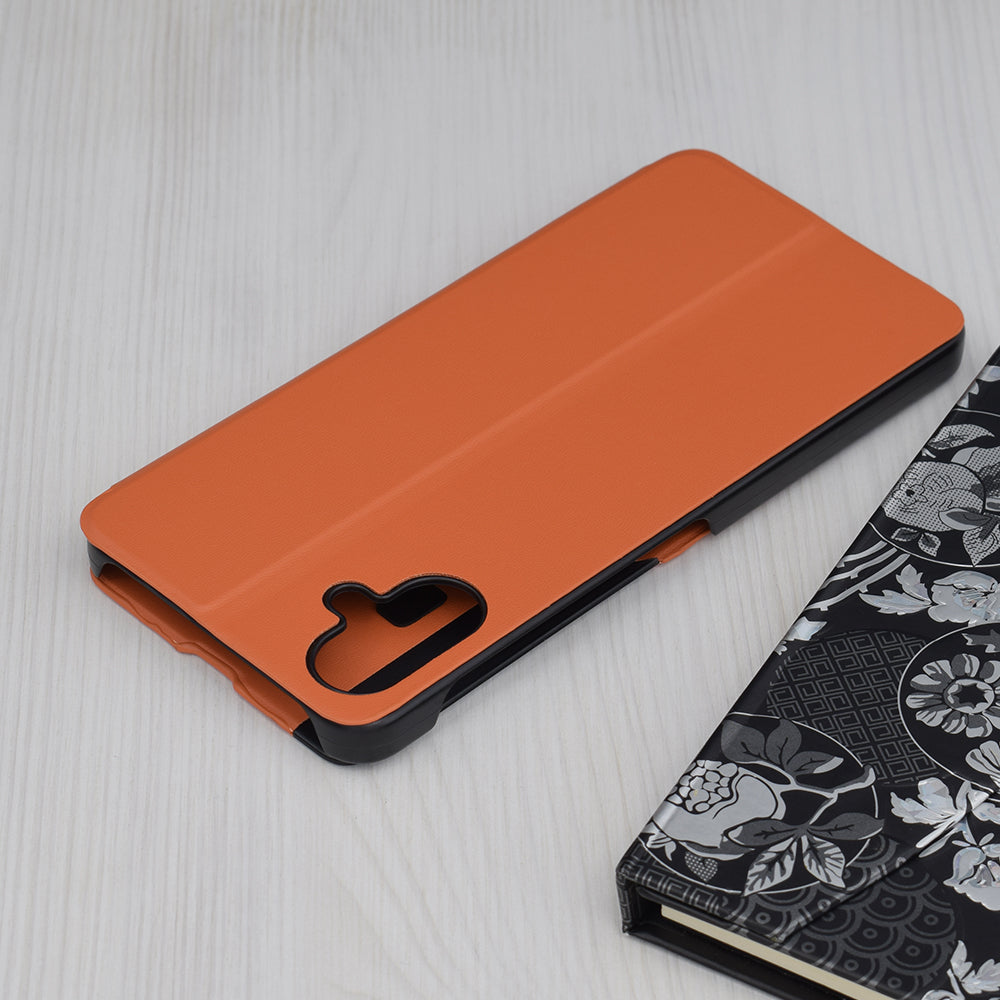 Case for Samsung Galaxy A06 A065, Techsuit, eFold, Orange