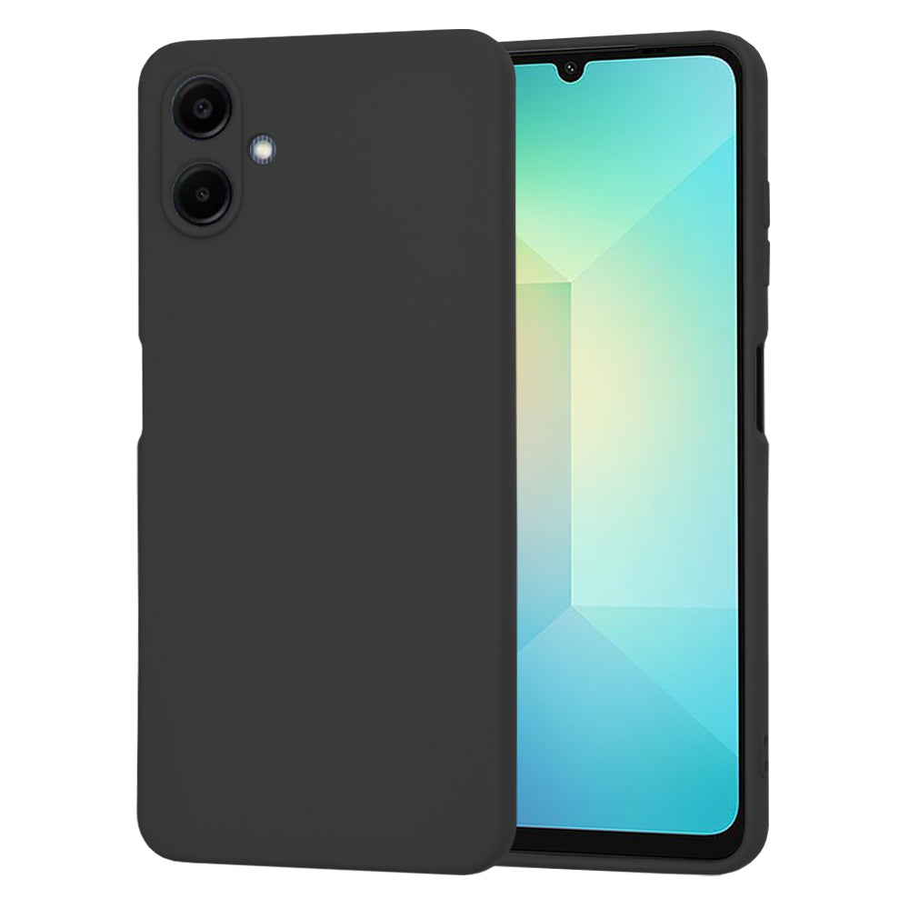 Case for Samsung Galaxy A06 A065, Techsuit, SoftFlex, Black