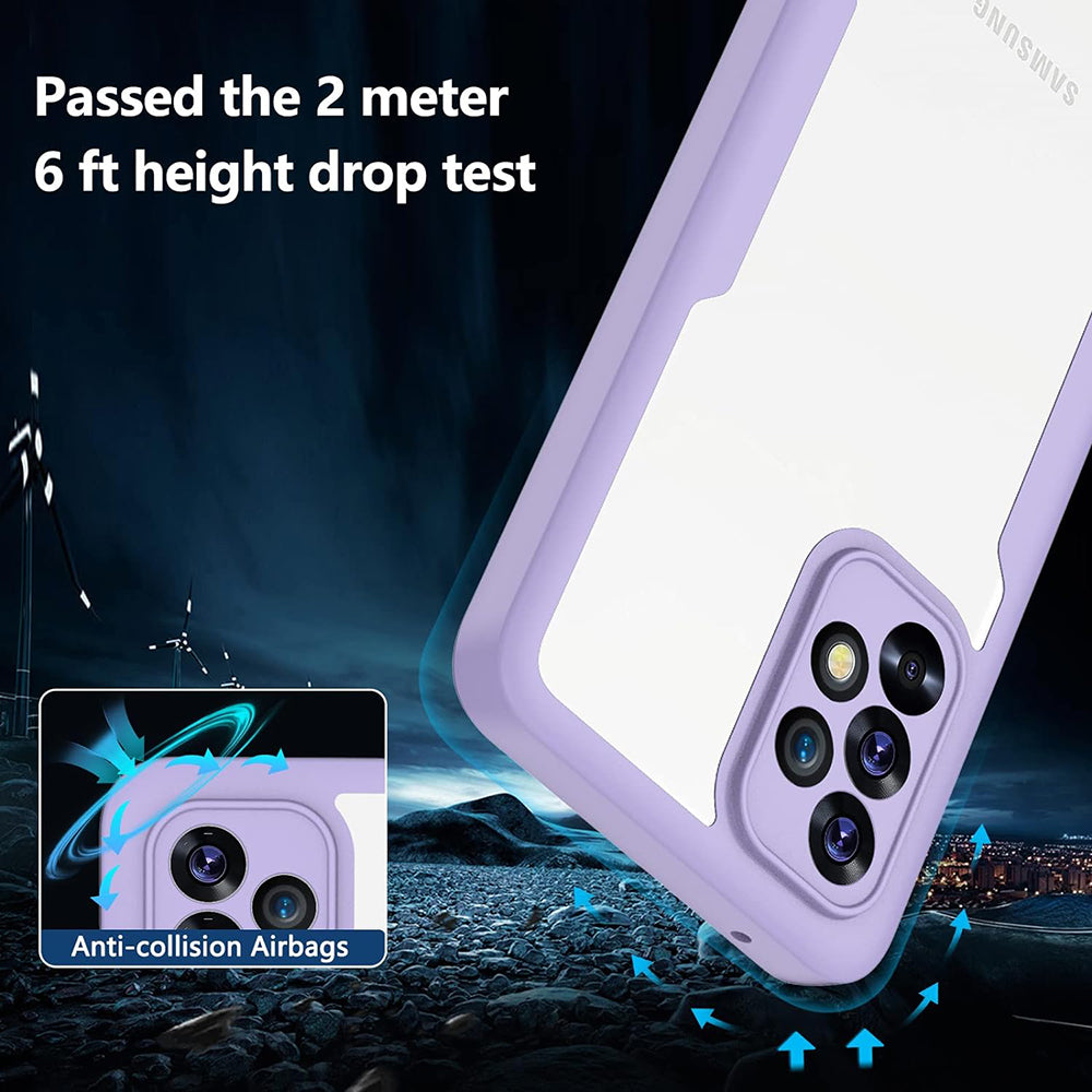 Case for Samsung Galaxy A13 A135, Techsuit, ColorVerse 360, Purple