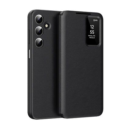 Θήκη για Samsung Galaxy A18 5G A186 / A18 4G A185 / F17 / M17 / A17 4G A175, Techsuit, SmartView, Μαύρο