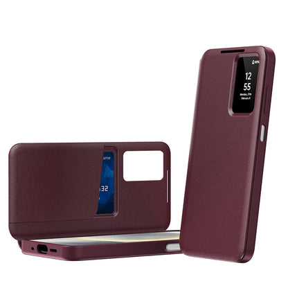 Θήκη για Samsung Galaxy A18 5G A186 / A18 4G A185 / F17 / M17 / A17 4G A175, Techsuit, SmartView, Κόκκινο