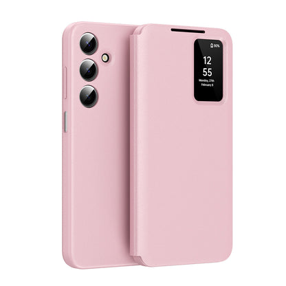 Θήκη για Samsung Galaxy A18 5G A186 / A18 4G A185 / F17 / M17 / A17 4G A175, Techsuit, SmartView, Ροζ