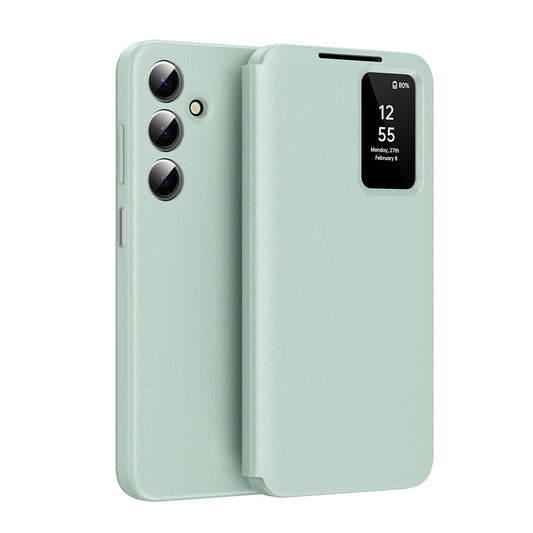Θήκη για Samsung Galaxy A18 5G A186 / A18 4G A185 / F17 / M17 / A17 4G A175, Techsuit, SmartView, Πράσινο