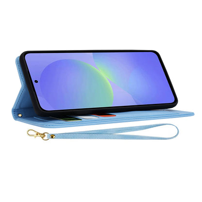 Case for Samsung Galaxy A36 A366, Techsuit, FlipCraft, Blue
