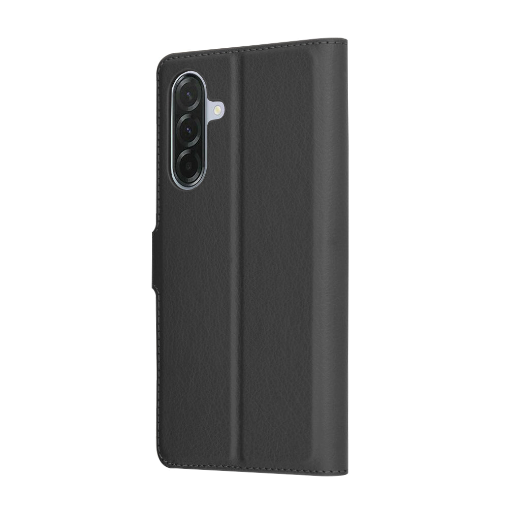 Case for Samsung Galaxy A36 A366, Techsuit, Leather Folio, Black