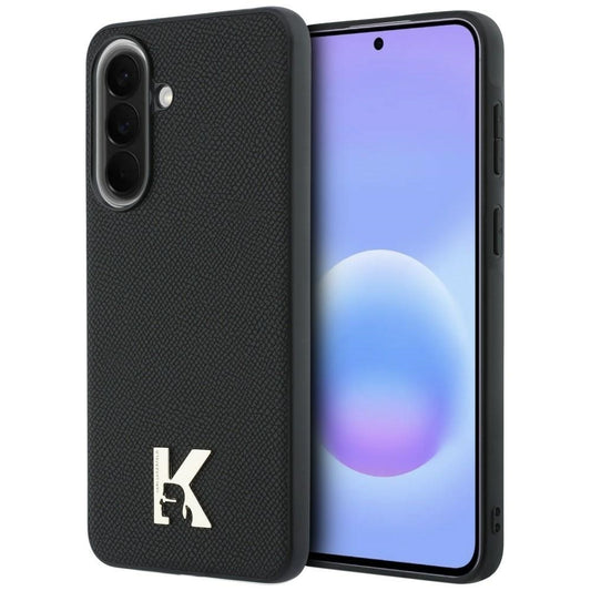Case for Samsung Galaxy A37 5G, Karl Lagerfeld, Karl Head Logo, Black