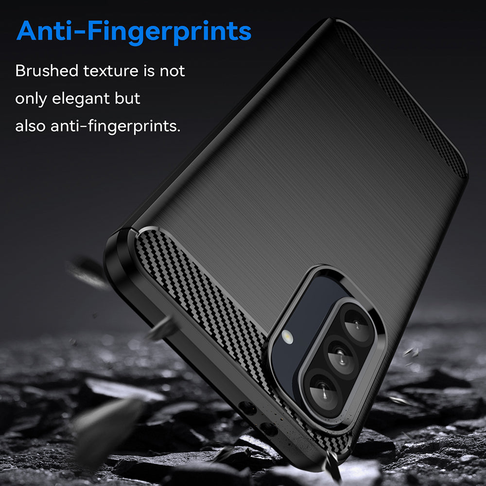 Case for Samsung Galaxy A37 5G, Techsuit, Carbon, Blue