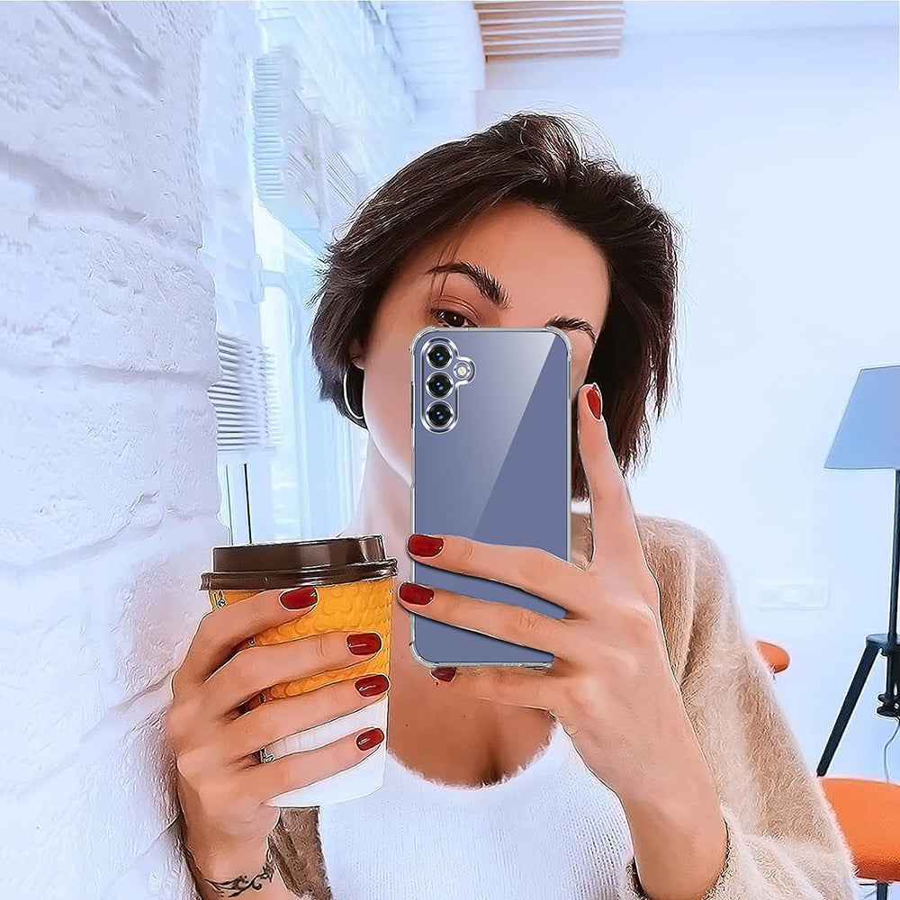 Case for Samsung Galaxy A40 A405, Techsuit, Shockproof Clear, Transparent