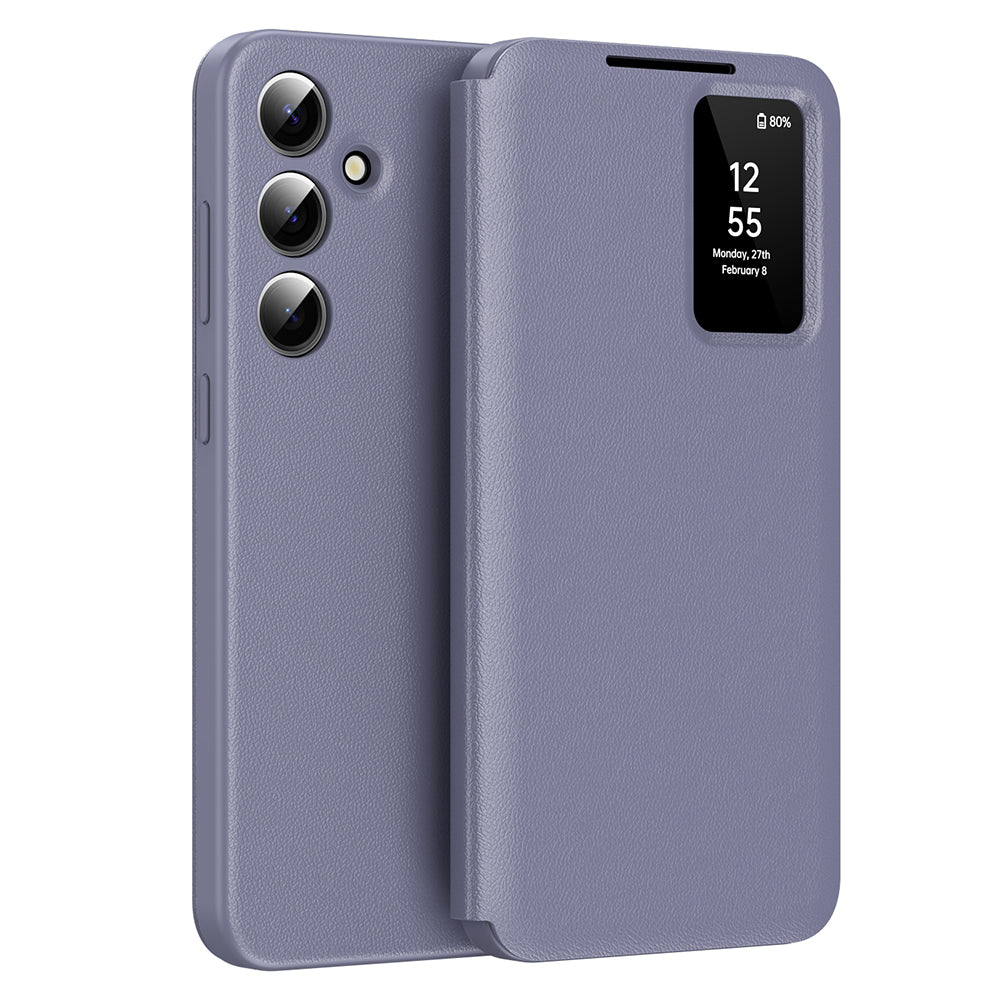 Θήκη για Samsung Galaxy A55 5G A556, Techsuit, SmartView, Μωβ