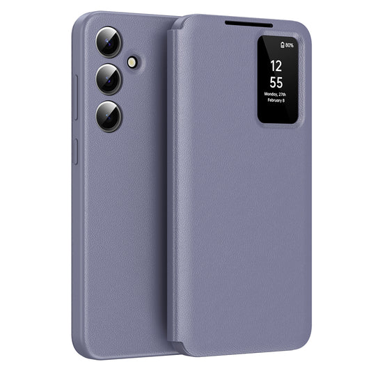 Θήκη για Samsung Galaxy A55 5G A556, Techsuit, SmartView, Μωβ