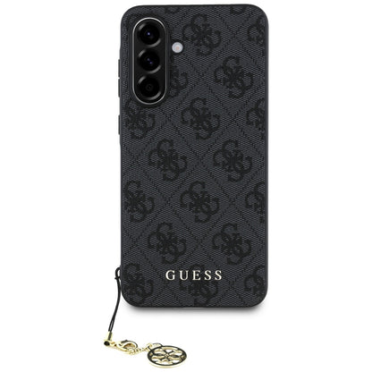 Case for Samsung Galaxy A56 A566, Guess, 4G Charm, Black